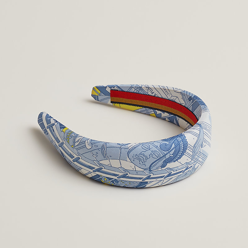 【HERMES】\"La Legende du Cheval\" Gina headband La Legende du Cheval